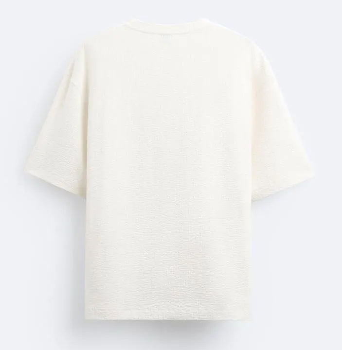 ZARA  |Plain Short Sleeves T-Shirts